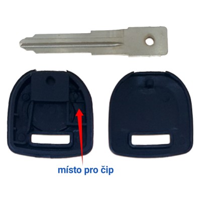 Klíč pro čip Mazda MAZ13