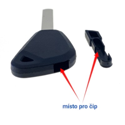 Klíč pro čip Subaru DAT17