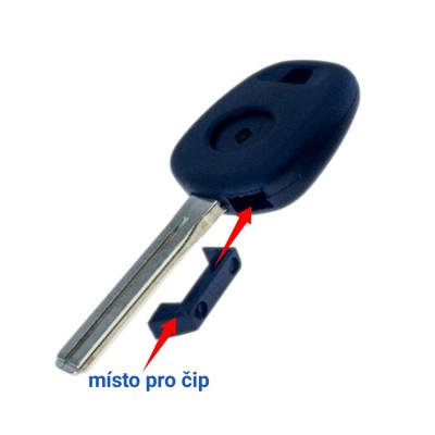 Klíč pro čip Toyota TOY48