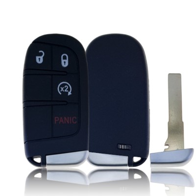 Smart KeylessGo klíč Jeep Compass C-CUV Trailhawk 3+1tl. 2017+ 434Mhz PCF7953 AES 4A SIP22