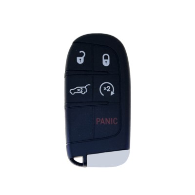 Smart KeylessGo klíč Jeep Renegade 4+1tl. 2015+ 434Mhz PCF7953 AES 4A SIP22