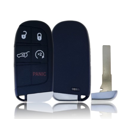 Smart KeylessGo klíč Jeep Renegade 4+1tl. 2015+ 434Mhz PCF7953 AES 4A SIP22