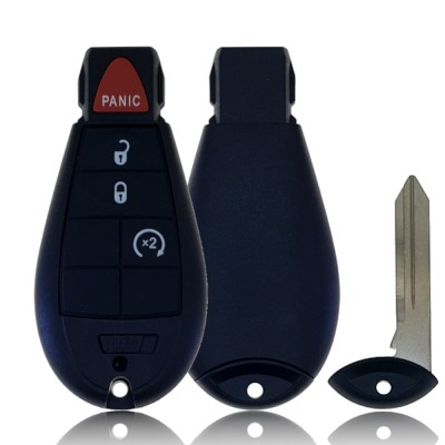 Klíč Fobik Chrysler Jeep Dodge 3+1tl. Chrysler Town and Country, Dodge Journay Grand Caravan 2008-2013 434Mhz PCF7941A ID46 CY24
