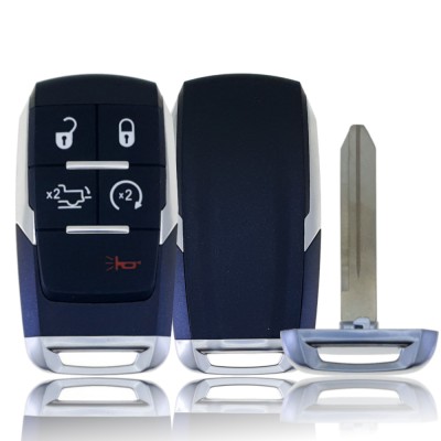 Smart klíč s dálkovym ovládáním 4+1tl. Dodge Ram Pickup HD 2500-5500 AES 4A 434Mhz CY24