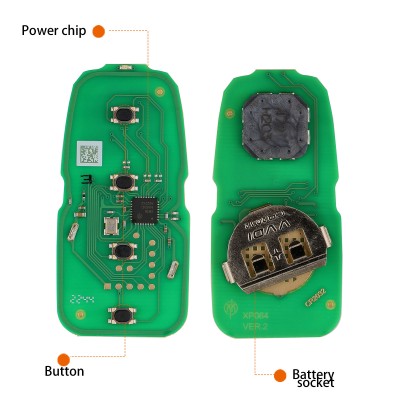 XHORSE XSCH01EN Univerzální Smart klíč XM38 pro 4D-8A