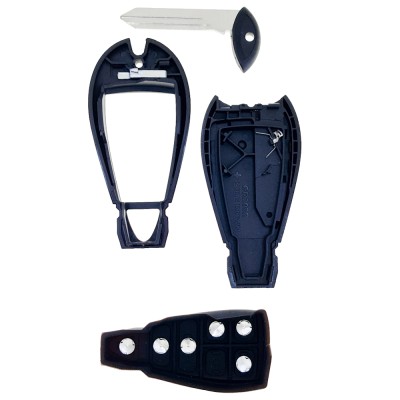 Obal klíče Fobik Chrysler Jeep Dodge 5+1tl. Chrysler Town & Country, Dodge Grand Caravan CY24