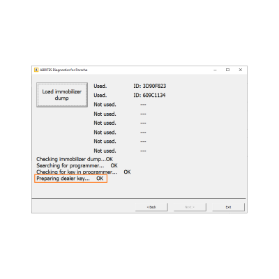 Dalkové ovládání klíč Porsche Panamera Cayne Macan 2010+ 3tl. PCF7945 ID49 434Mhz HU66 Original REPAS