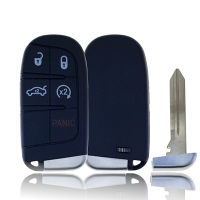 Smart klíč KeylessGo  4+1tl. Chrysler 200 300 Fiat 500 Dodge Charger Challenger 2015+ 434Mhz 4A CY24