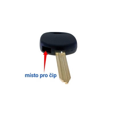 Klíč pro čip Toyota TOY43